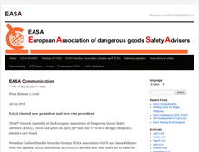 Tablet Screenshot of easa-dg.eu